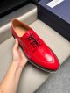 J.M.WESTON Man Red Calfskin Business Leather Shoes 042837 (5)_th.jpg